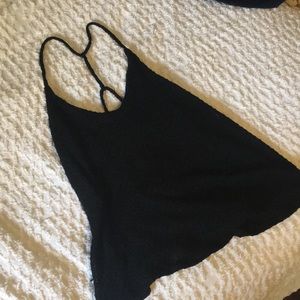Black comfy tank top